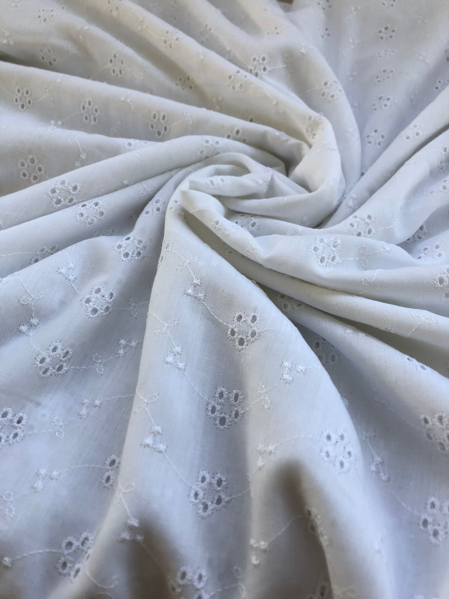 White Dyedable Cotton Hakoba Running Fabric