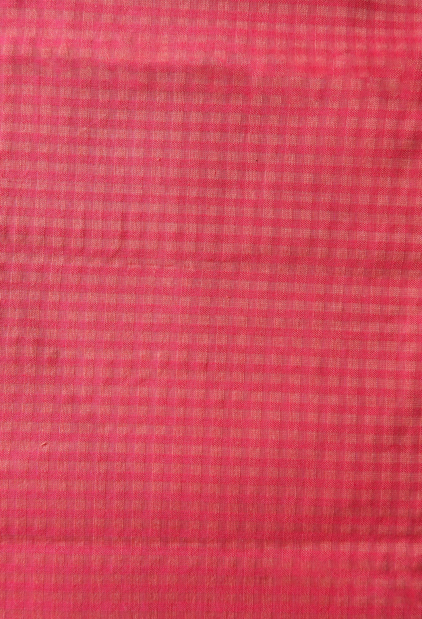 Barbie Pink Handloom Cotton Running Fabric